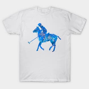 Polo rider blue art T-Shirt